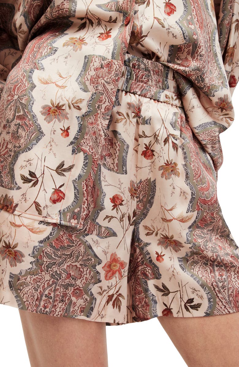 AllSaints Charli Cascade Shorts, Alternate, color,