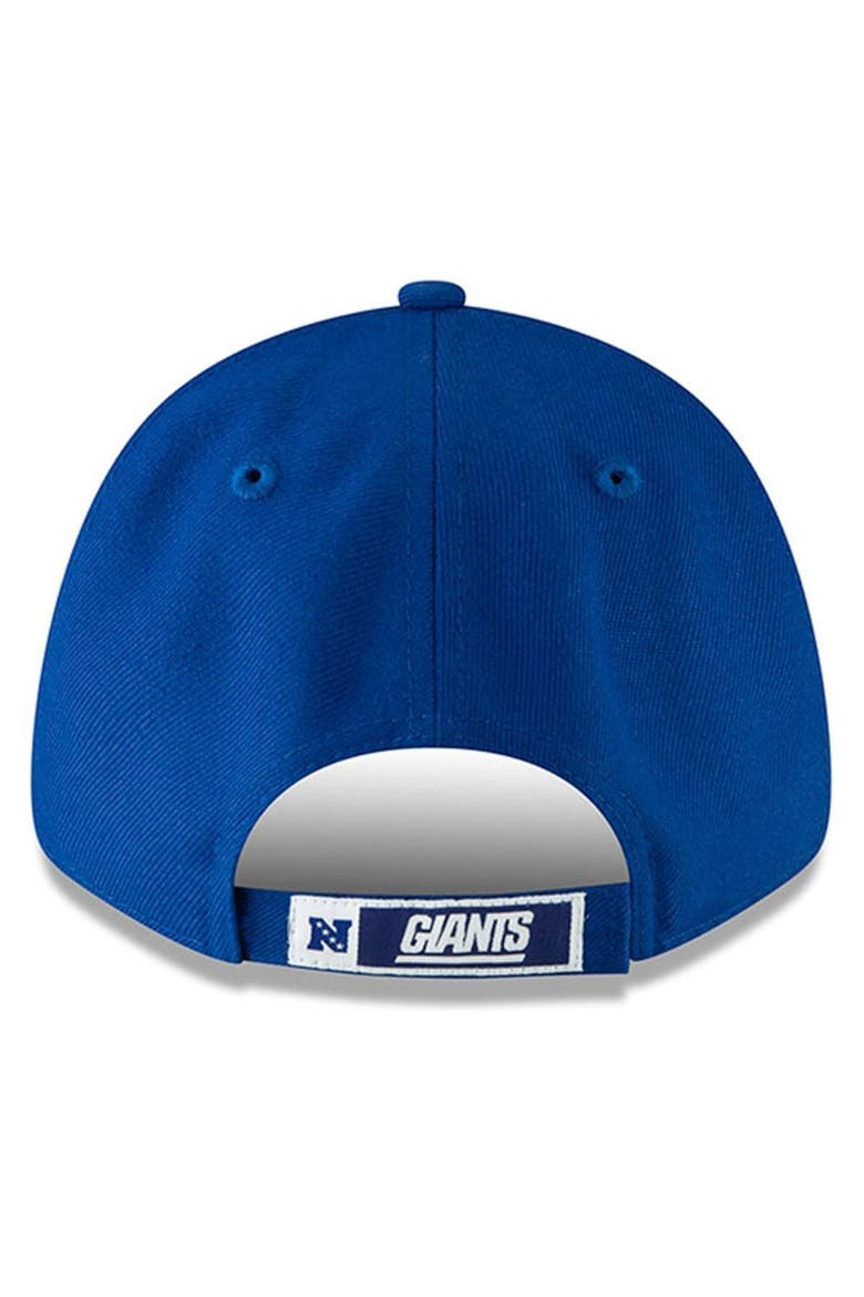 Men's New Era Royal New York Giants The League Throwback 9FORTY Adjustable Hat, Alternate, color, Royal