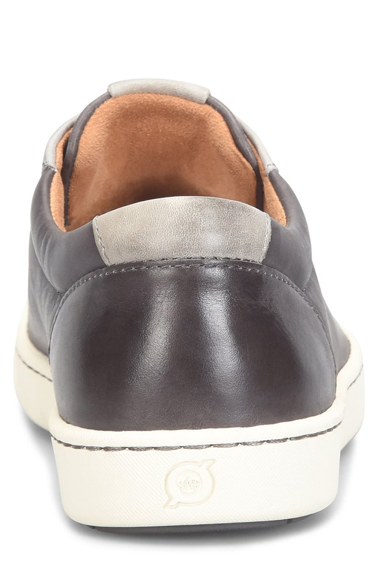 Børn Allegheny Sneaker, Alternate, color, Grey/ Light Grey Leather