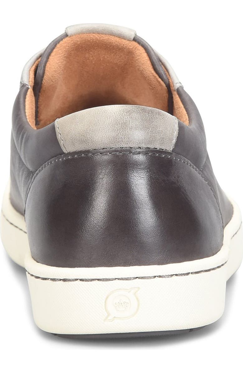 Børn Allegheny Sneaker, Alternate, color, Grey/ Light Grey Leather