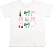 Sweet Wink Bow Golf Girl Short Sleeve T-Shirt