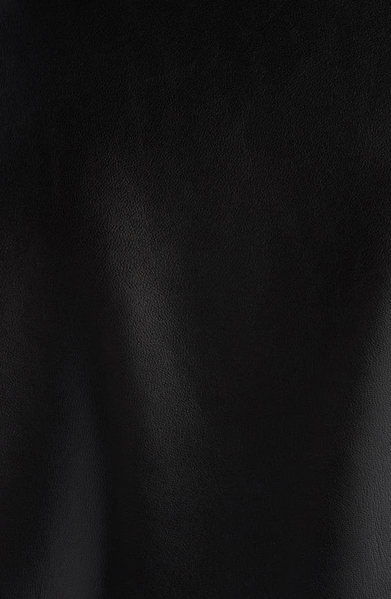 Givenchy Cocoon Crop Biker Jacket, Alternate, color, Black