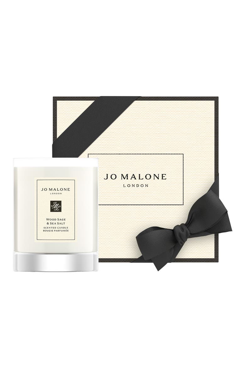 Wood Sage & Sea Salt Scented Home Candle, Alternate, color, DELUXE SIZE