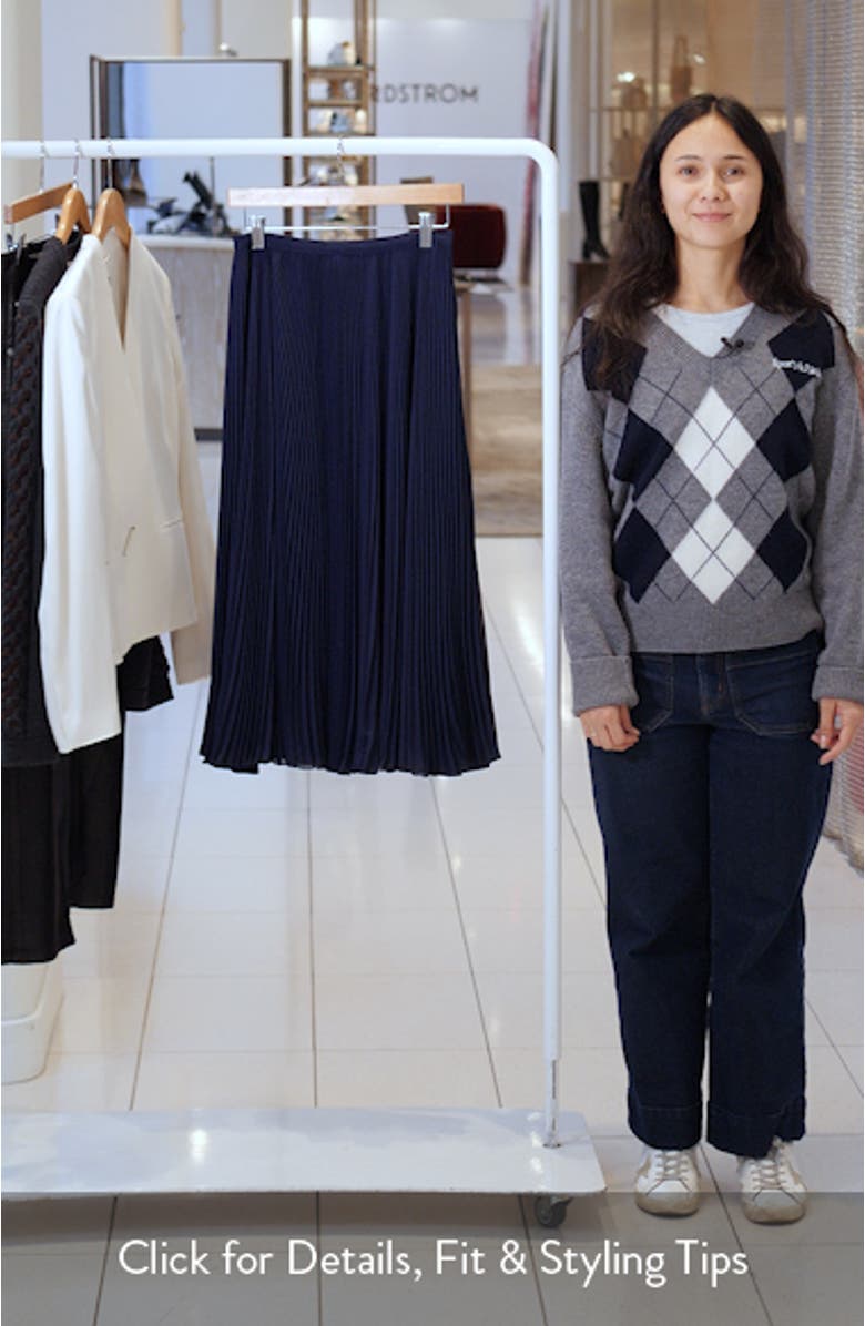 Kella Pleated Skirt, sales video thumbnail