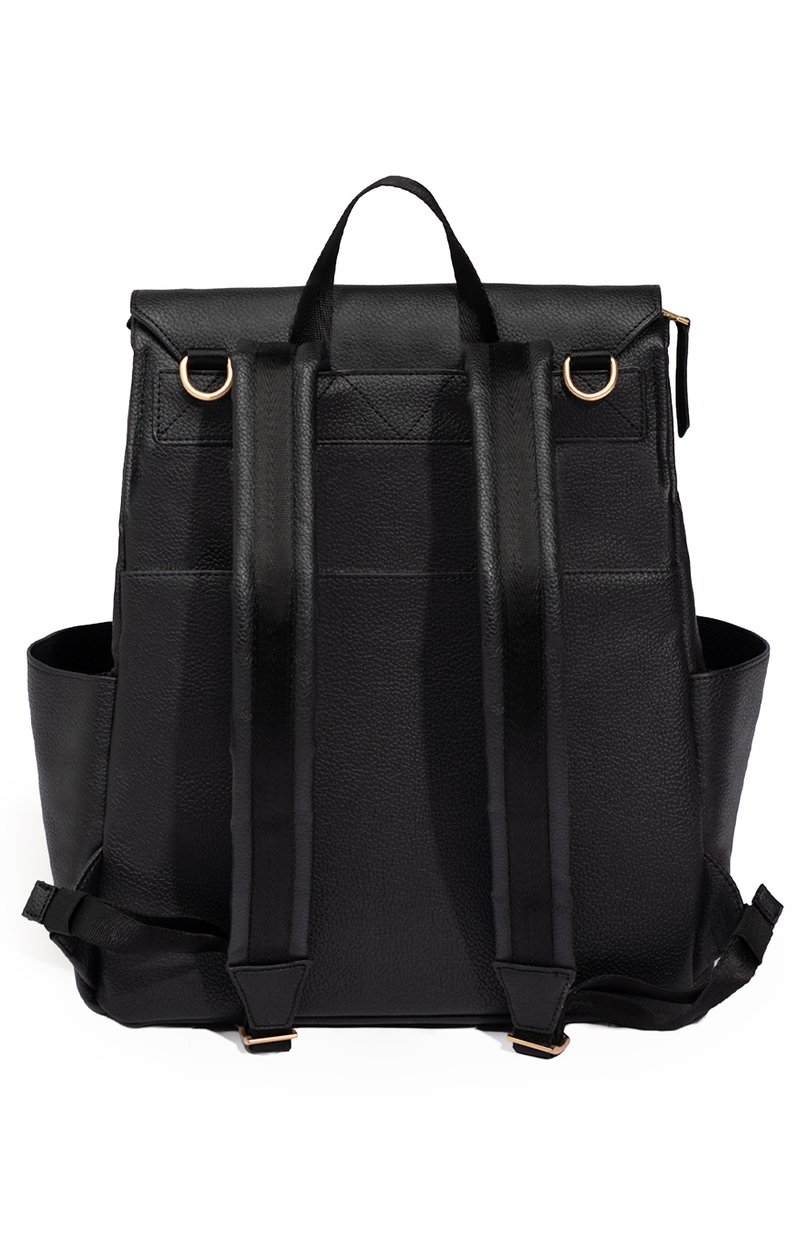 Freshly Picked Classic Diaper Backpack II, Alternate, color, Ebony