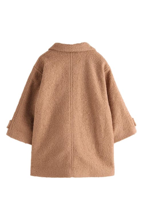 Next Kids' Toggle Coat In Brown