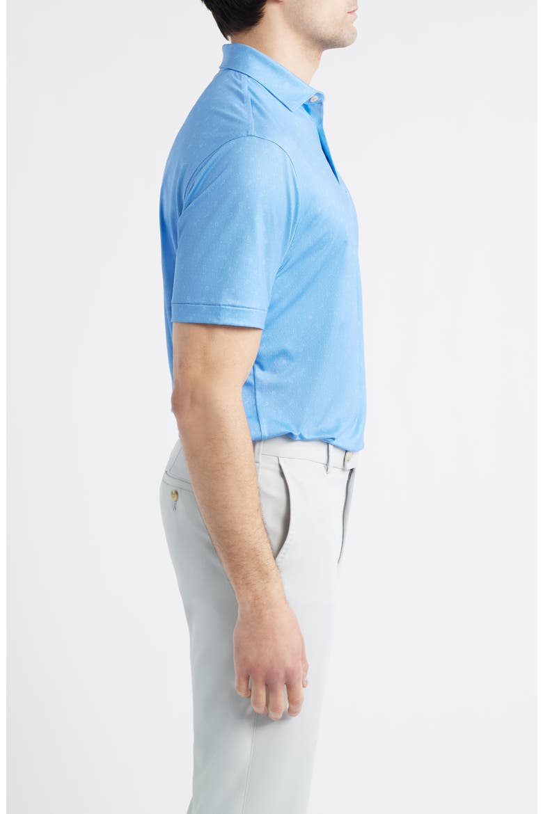 Guitar Solo Performance Jersey Polo, Alternate, color, BLUEBIRD