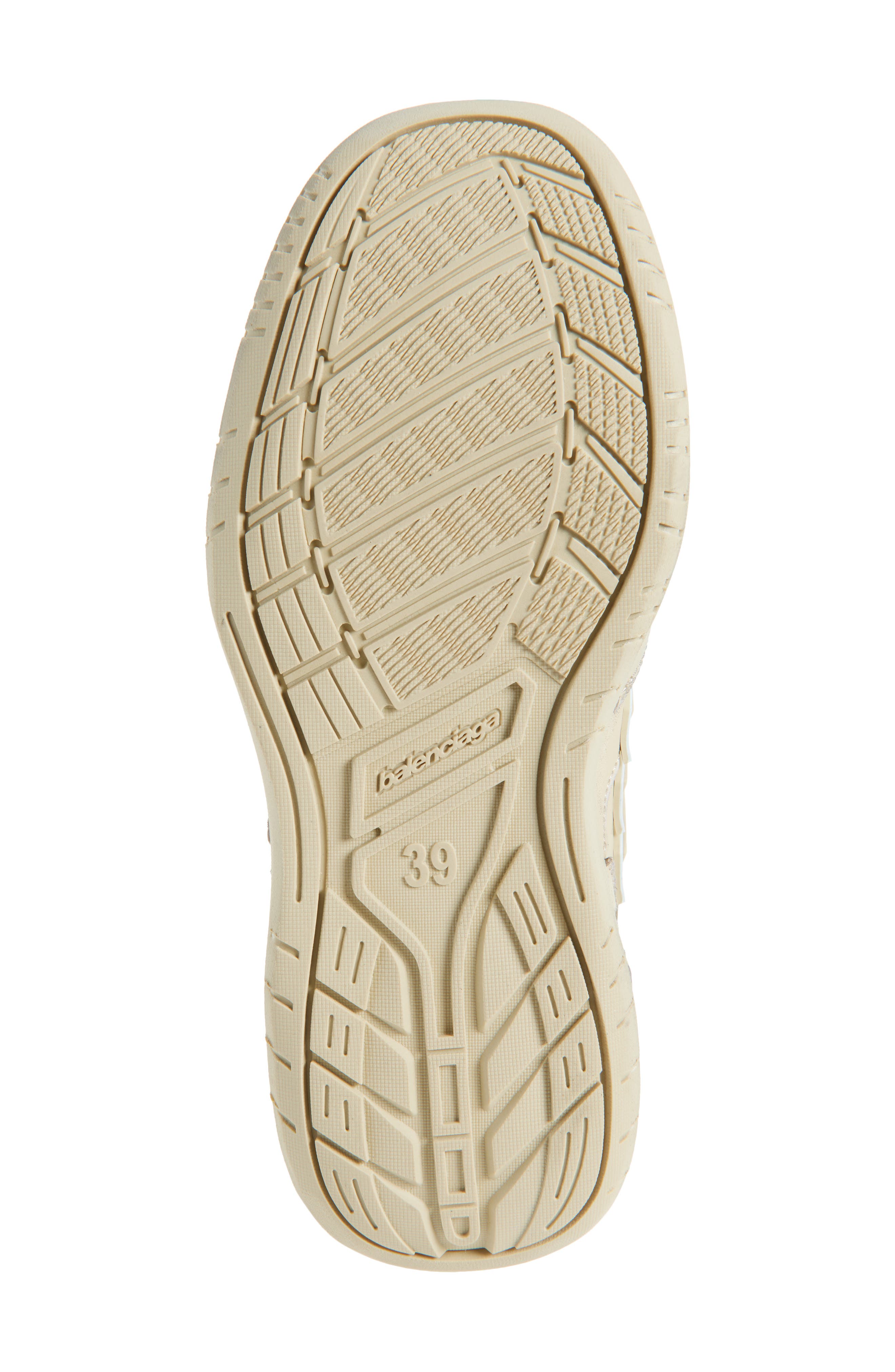 Balenciaga Hamptons Sneaker, Alternate, color, Off White/ Blue