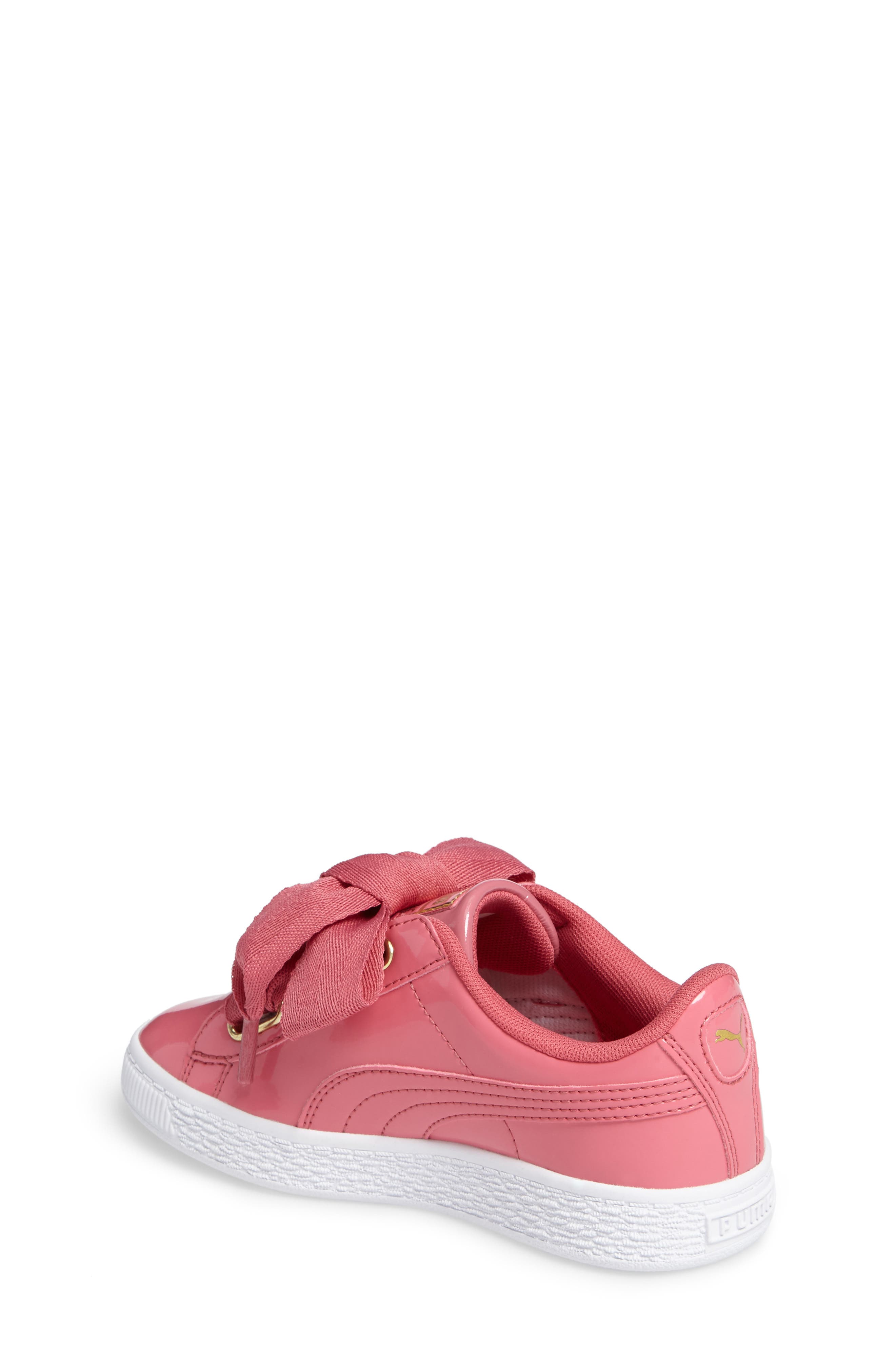 Basket Heart Sneaker, Alternate, color, RAPTURE ROSE/ PUMA TEAM GOLD