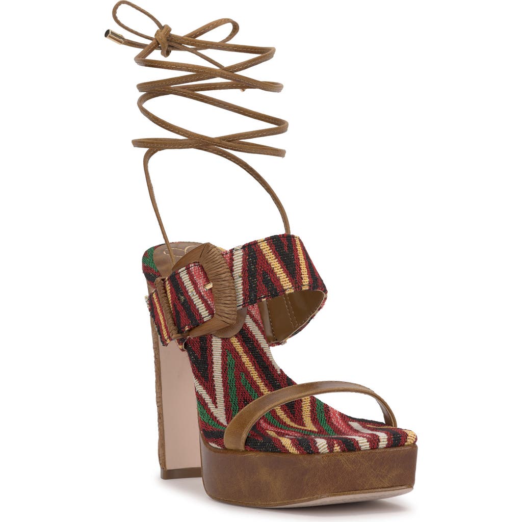 Jessica Simpson Caelia Ankle Wrap Platform Sandal