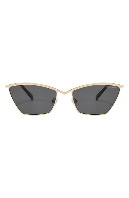 Fifth & Ninth Devon 57mm Polarized Cat-eye Sunglasses In Multi