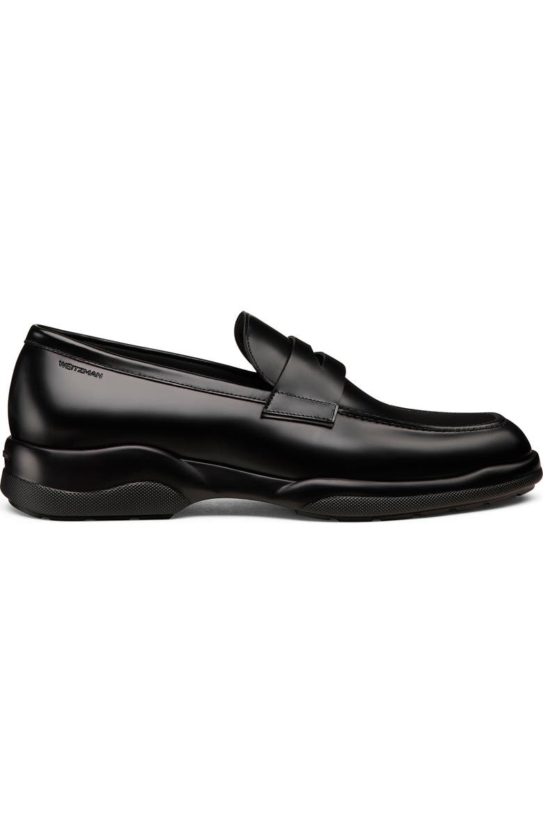 Stuart Weitzman Chad Penny Loafer, Alternate, color, Black