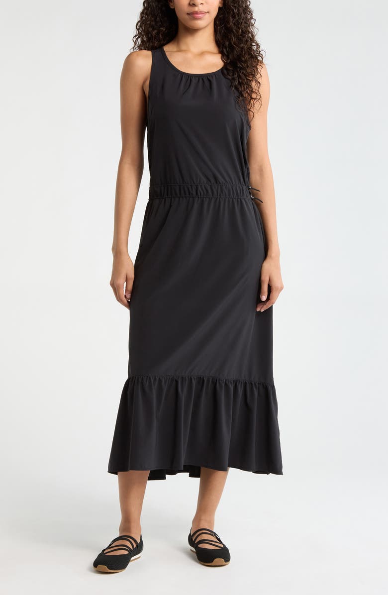 Zella Day Out Sleeveless Dress, Main, color, Black