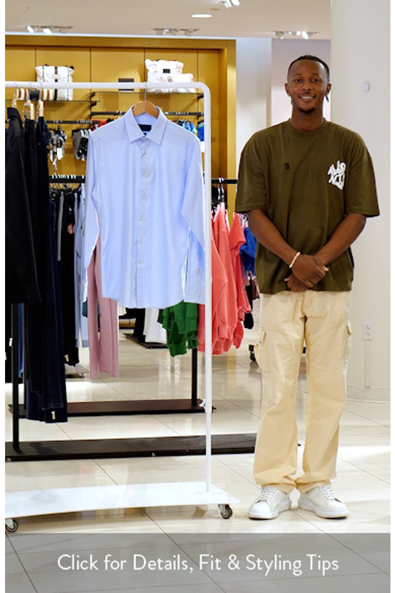 Slim Fit Super Fine Twill Dress Shirt video