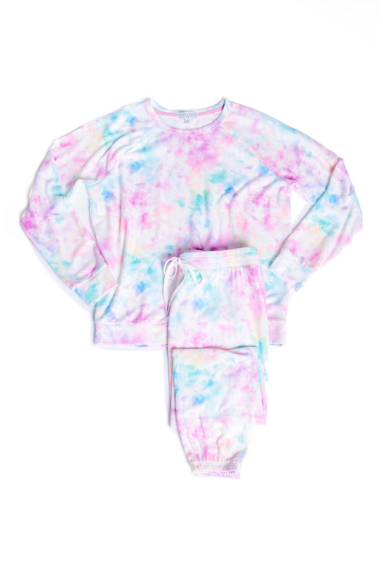 Sweatshirt & Joggers Lounge Set, Alternate, color, MULTI