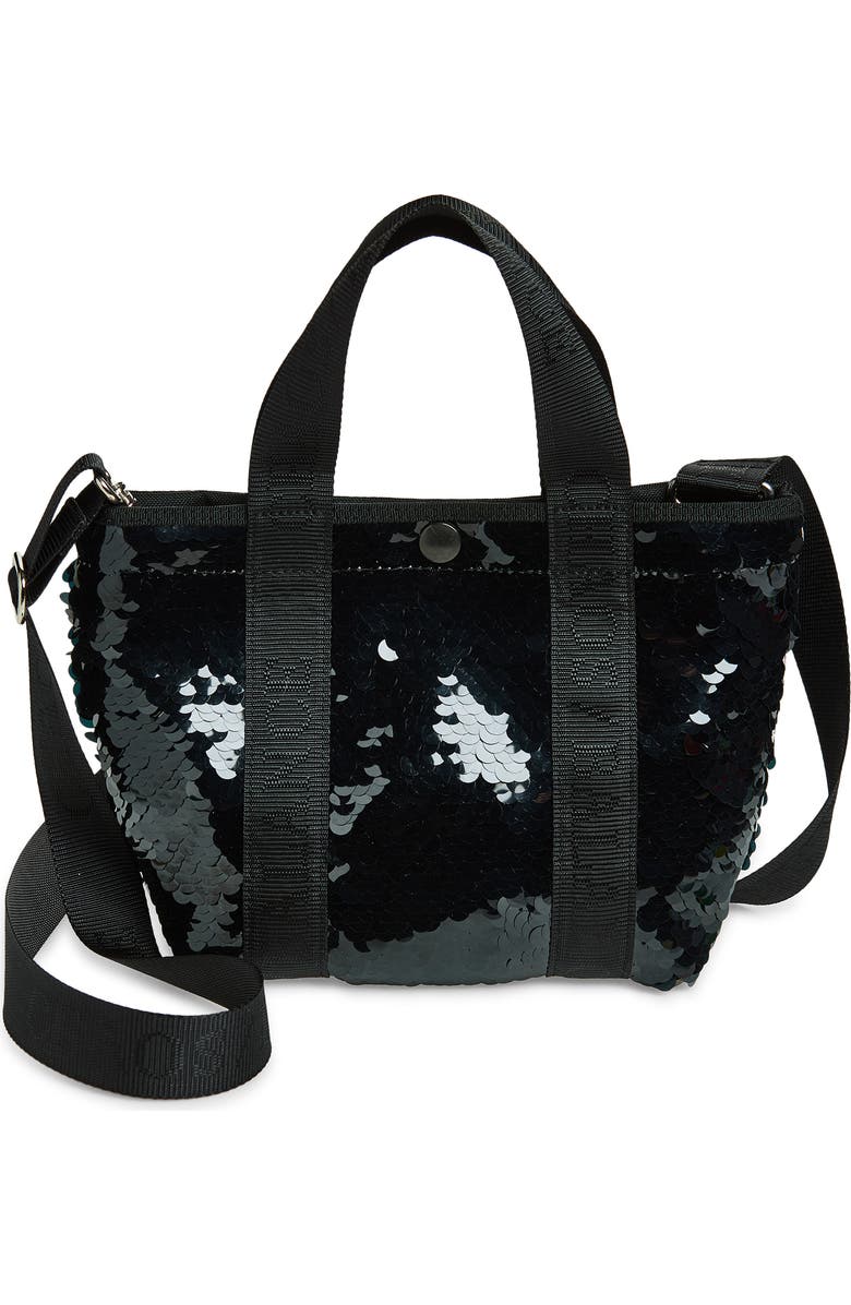 Undercover CHAOS/BALANCE Paillette Tote, Main, color, Black
