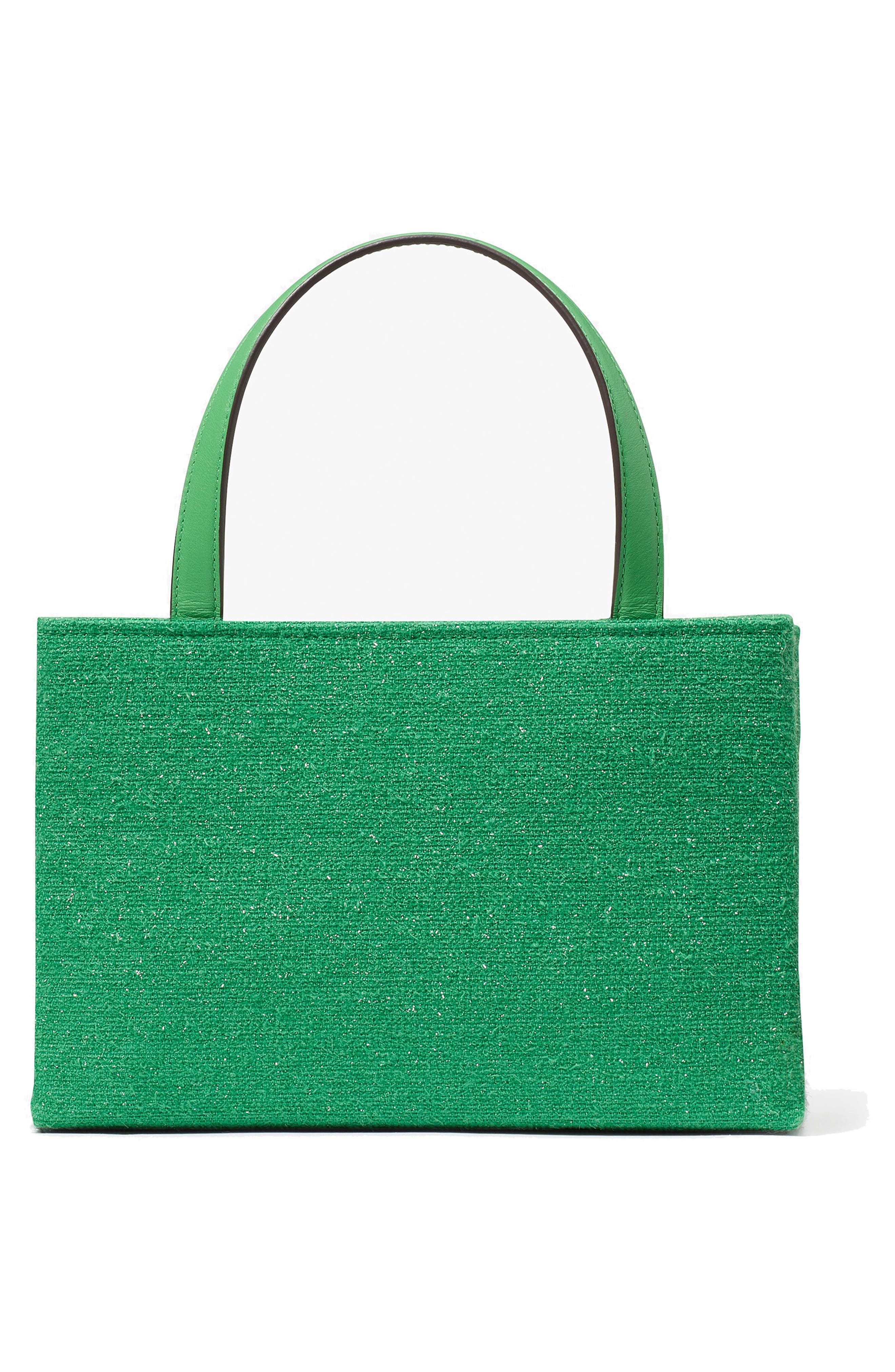 Kate Spade New York small sam icon astroturf top handle bag, Alternate, color, 