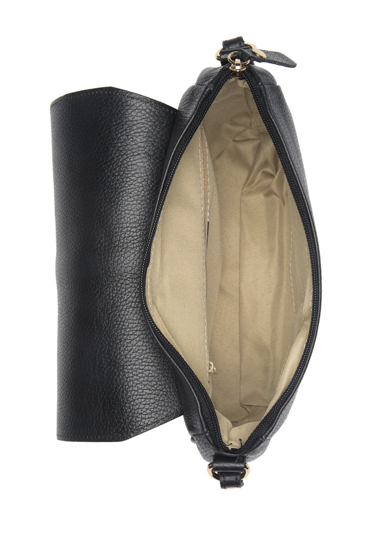 RENATA CORSI Leather Shoulder Bag, Alternate, color, 