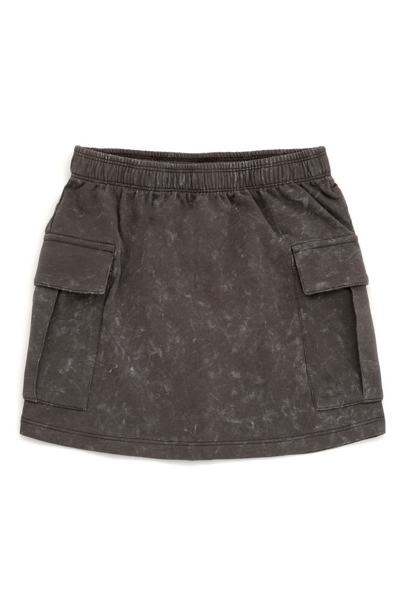 2-Piece Tee and Skirt Set, Alternate, color, Optic Wash Grey