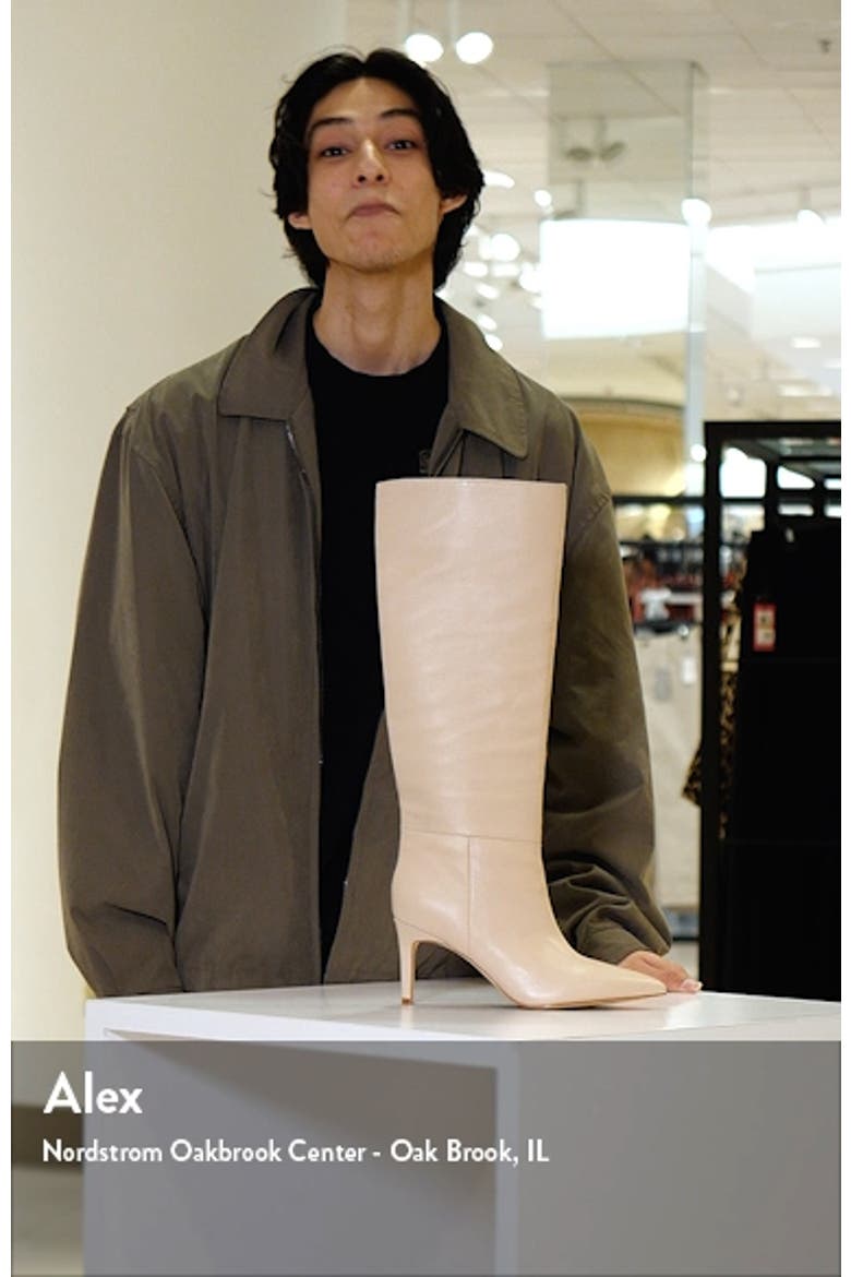 Georgiey Pointed Toe Knee High Boot video