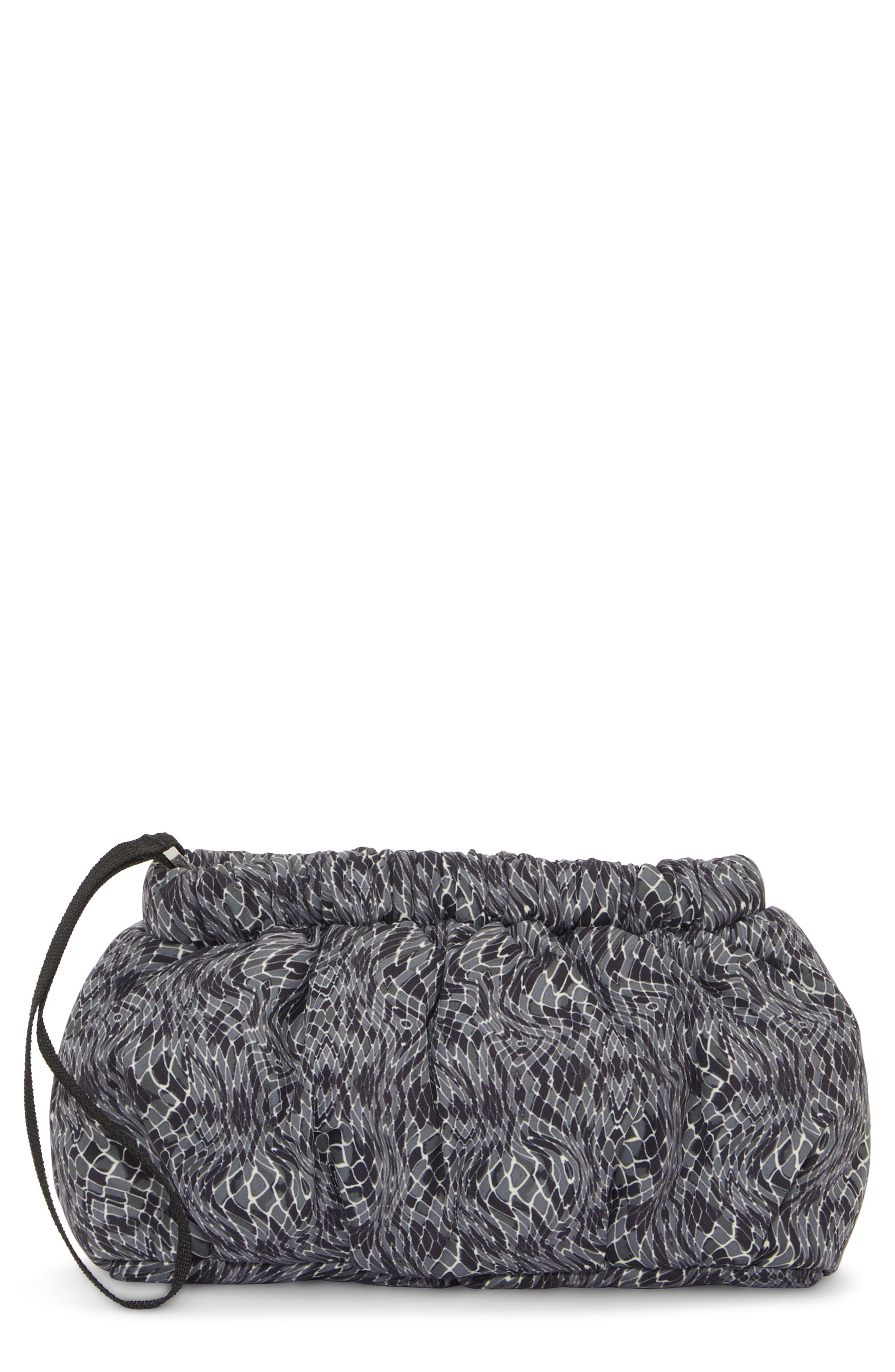 Vince Camuto Harlo Nylon Clutch, Main, color, 