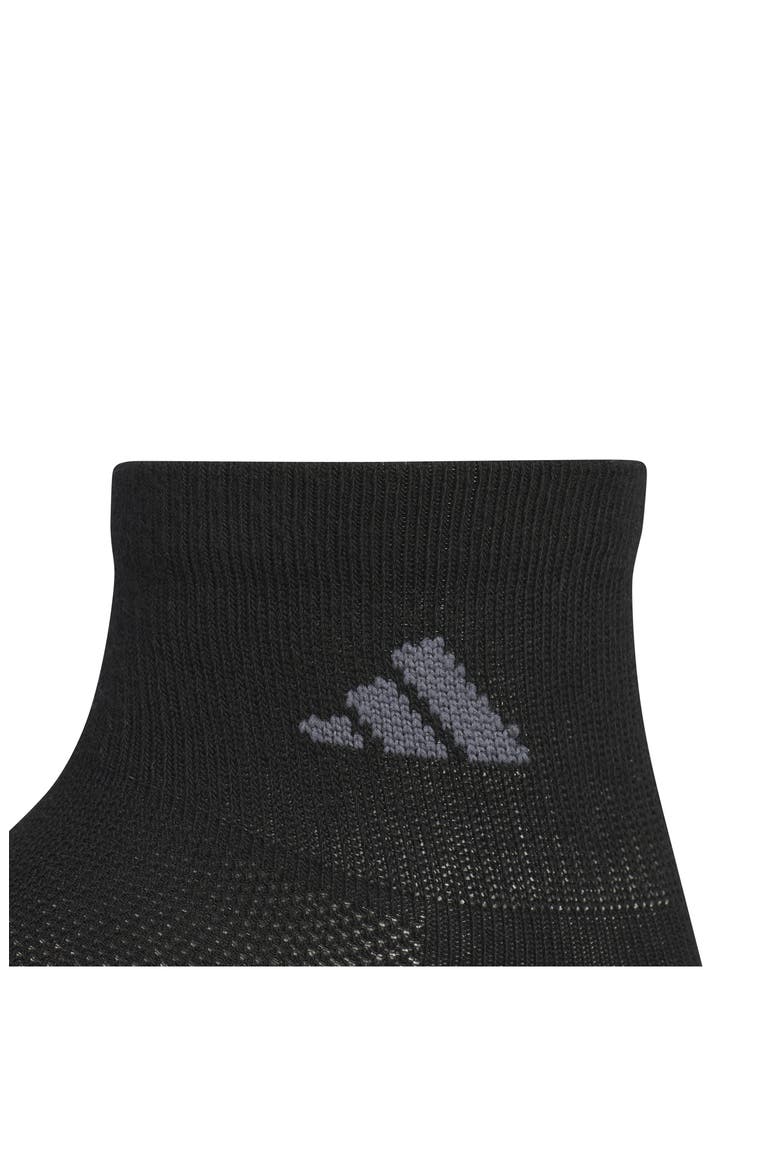 Superlite All Day 3-Pack AEROREADY Quarter Training Socks, Alternate, color, BLACK/ GREY/ NIGHT GREY