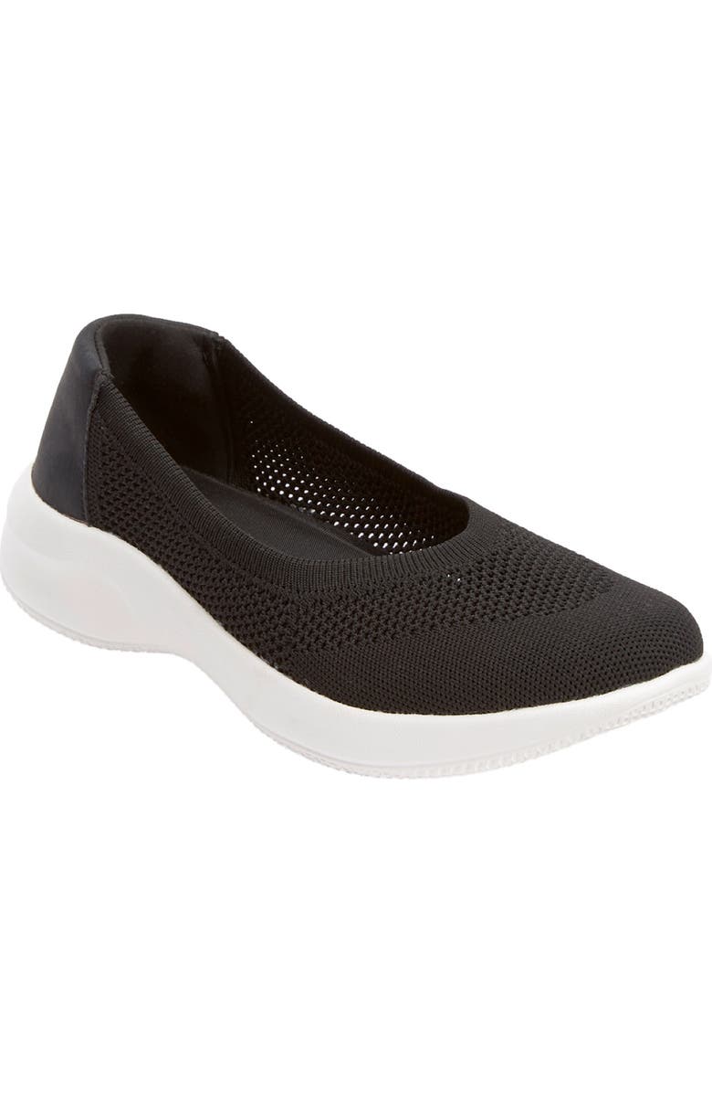 Comfortview CV Sport Laney Slip On Sneaker, Main, color, Black