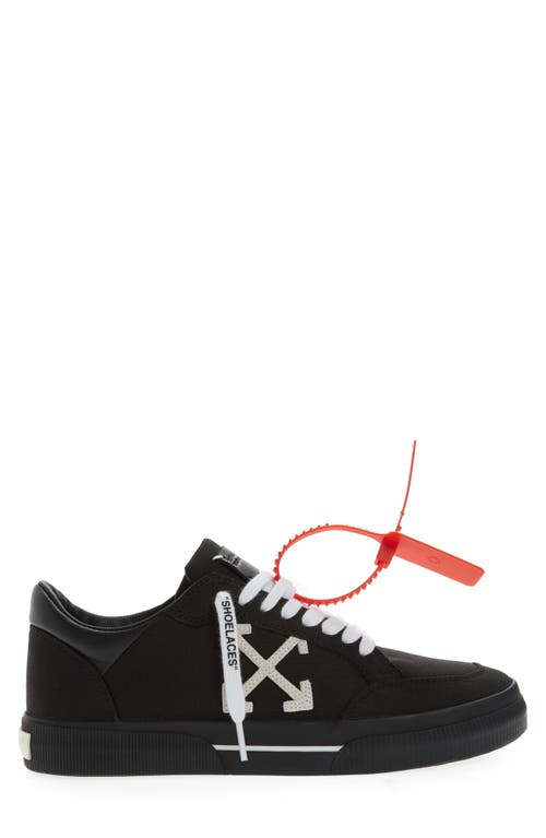 Shop Off-white New Vulcanized Low Sneaker In Black - White