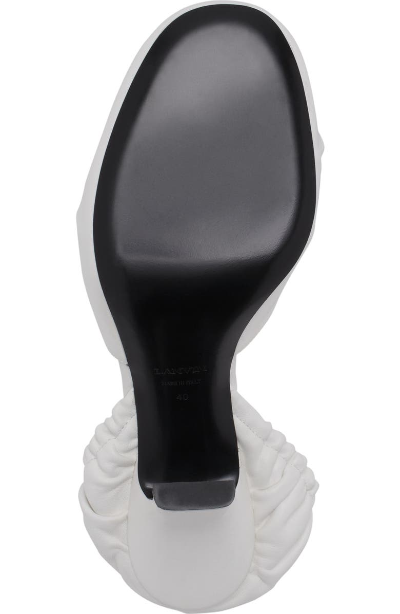 Lanvin Mesure Lace-Up Leather Pumps, Alternate, color,