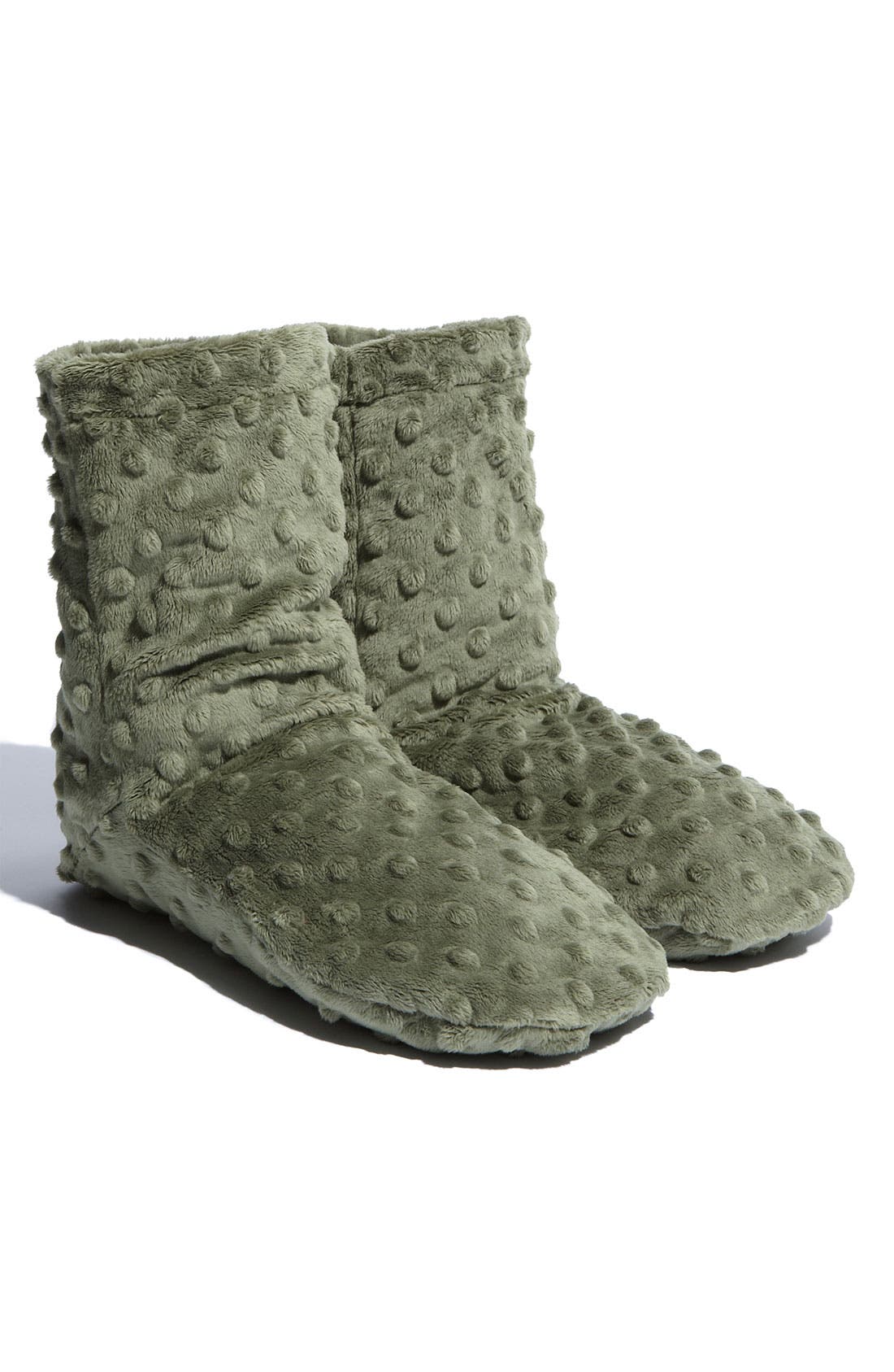 Dot Lavender Insert Spa Bootie, Main, color, NO COLOR