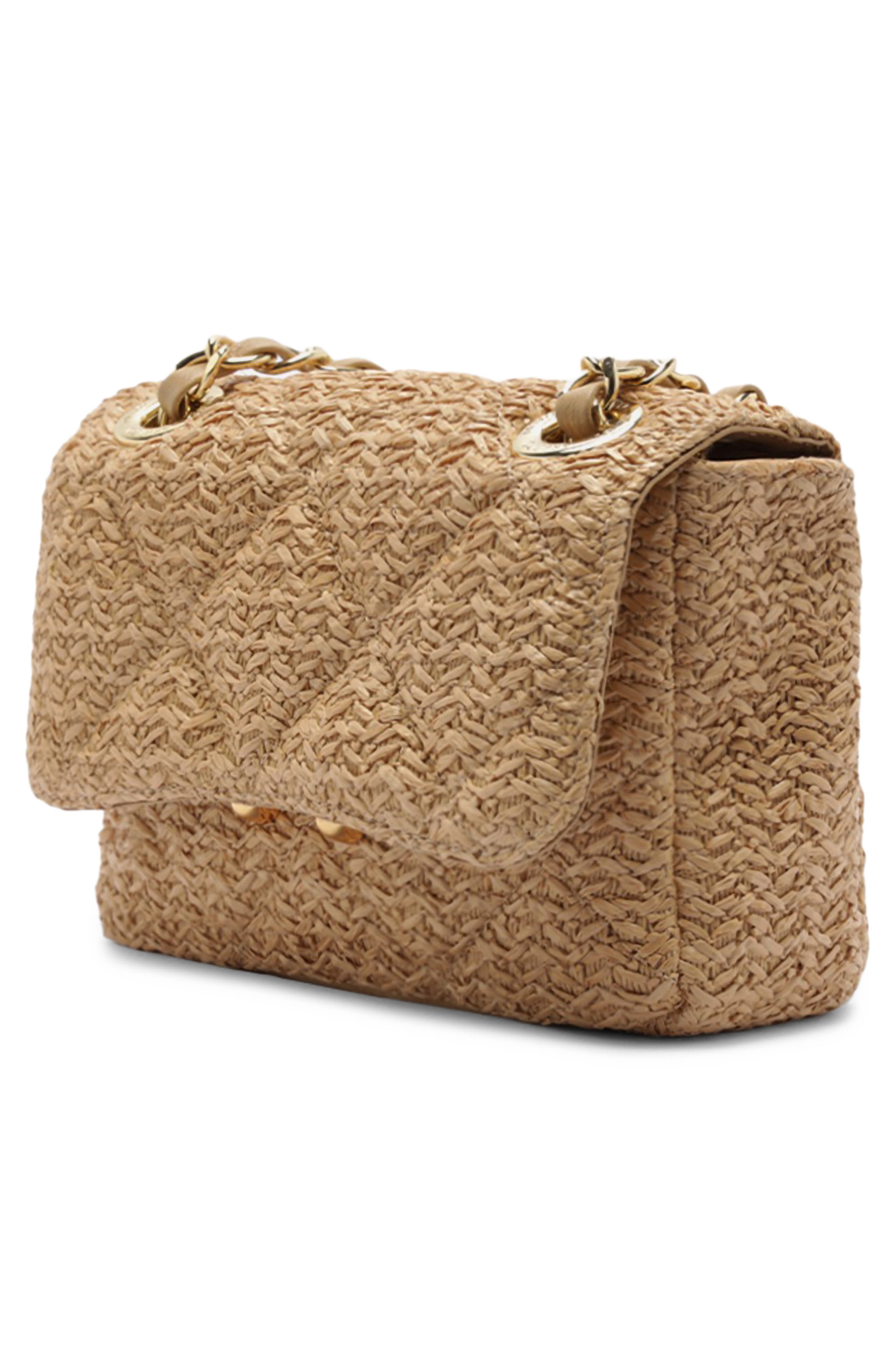 Arezzo Small Cali Woven Crossbody Bag, Alternate, color, 