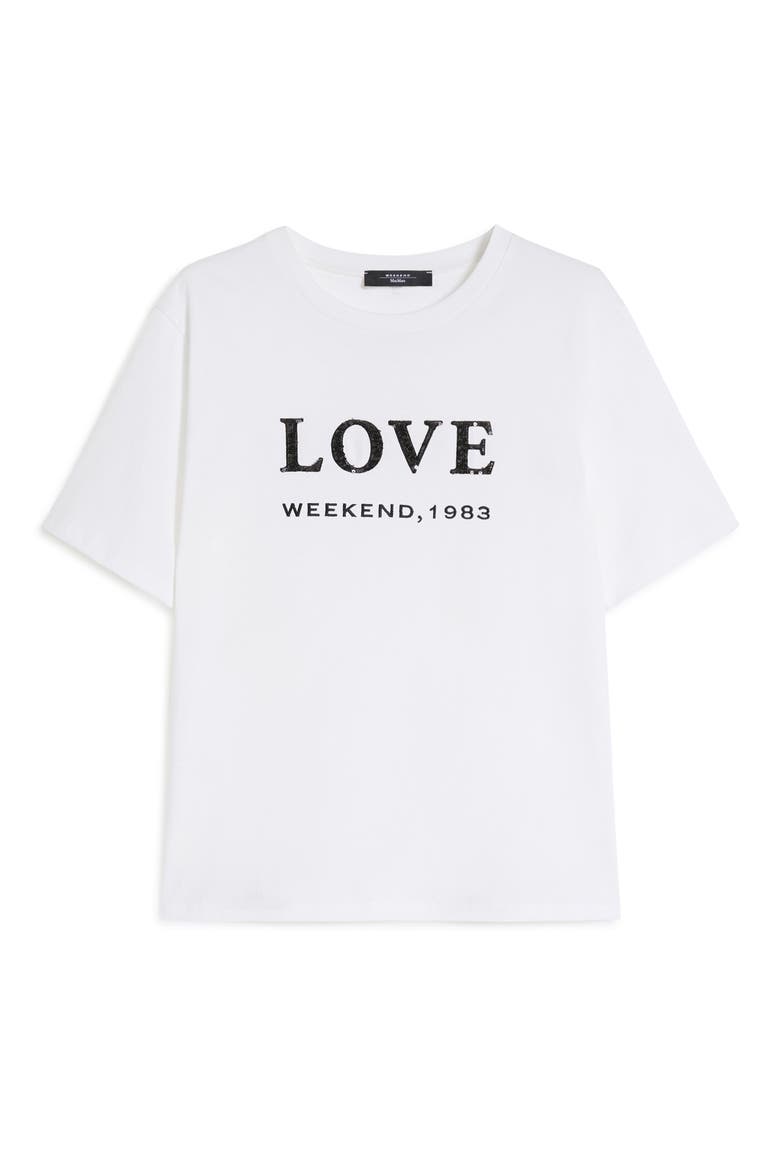Embellished Graphic T-Shirt, Alternate, color, WHITE