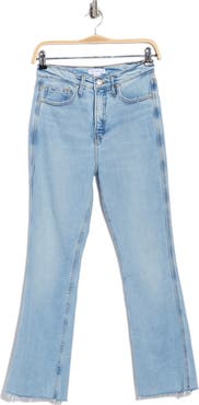 Good American Good Kick Flare Jeans
