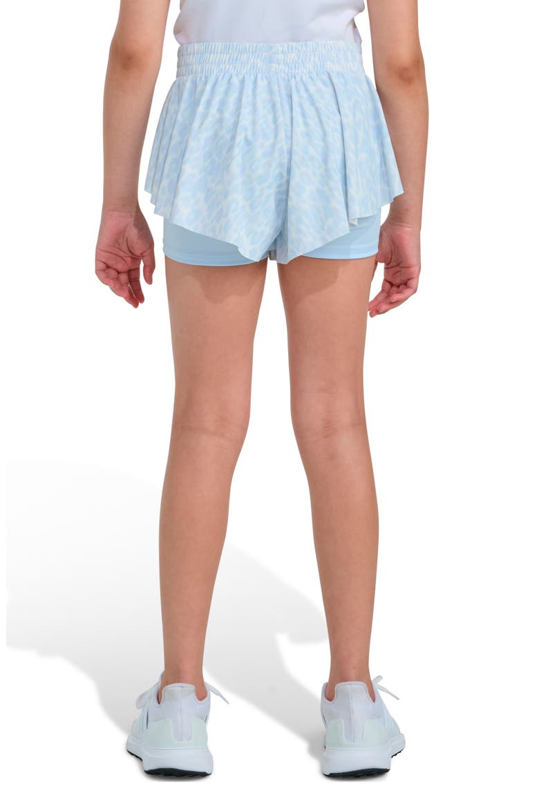 Kids' Print Flowy Shorts, Alternate, color, CRYSTAL SKY