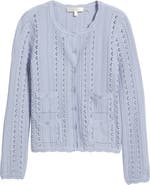 LoveShackFancy Emlynn Pointelle Cardigan