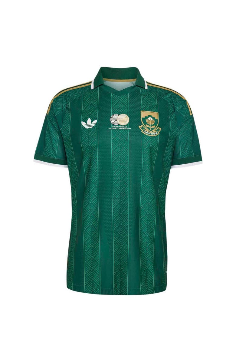 adidas Men's adidas Green South Africa National Team Away On-Field Authentic Jersey, Alternate, color, Green