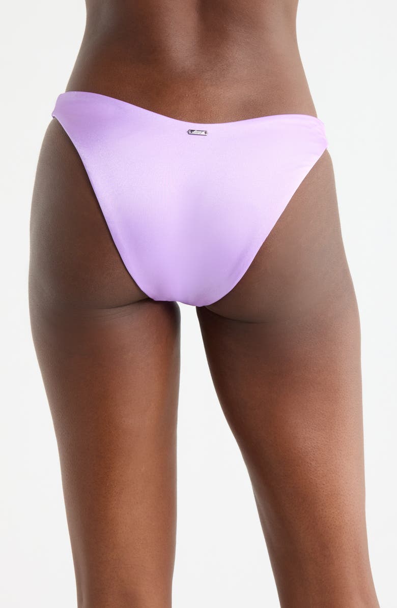 Maaji Lilac Splendour Metallic Reversible Swim Bottoms, Alternate, color, Purple