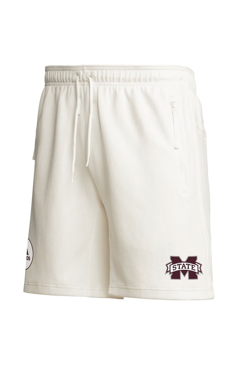 adidas Men's adidas Cream Mississippi State Bulldogs Zero Dye AEROREADY Shorts, Alternate, color, 