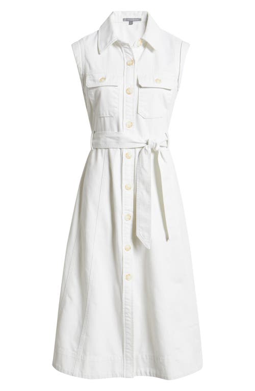 Wit & Wisdom Sleeveless Button-up Denim Shirtdress