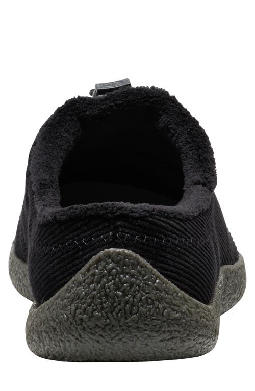 Keen Howser Iii Slide Slipper In Black