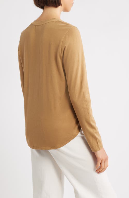 City Blues Beth Long Sleeve T-shirt In Brown