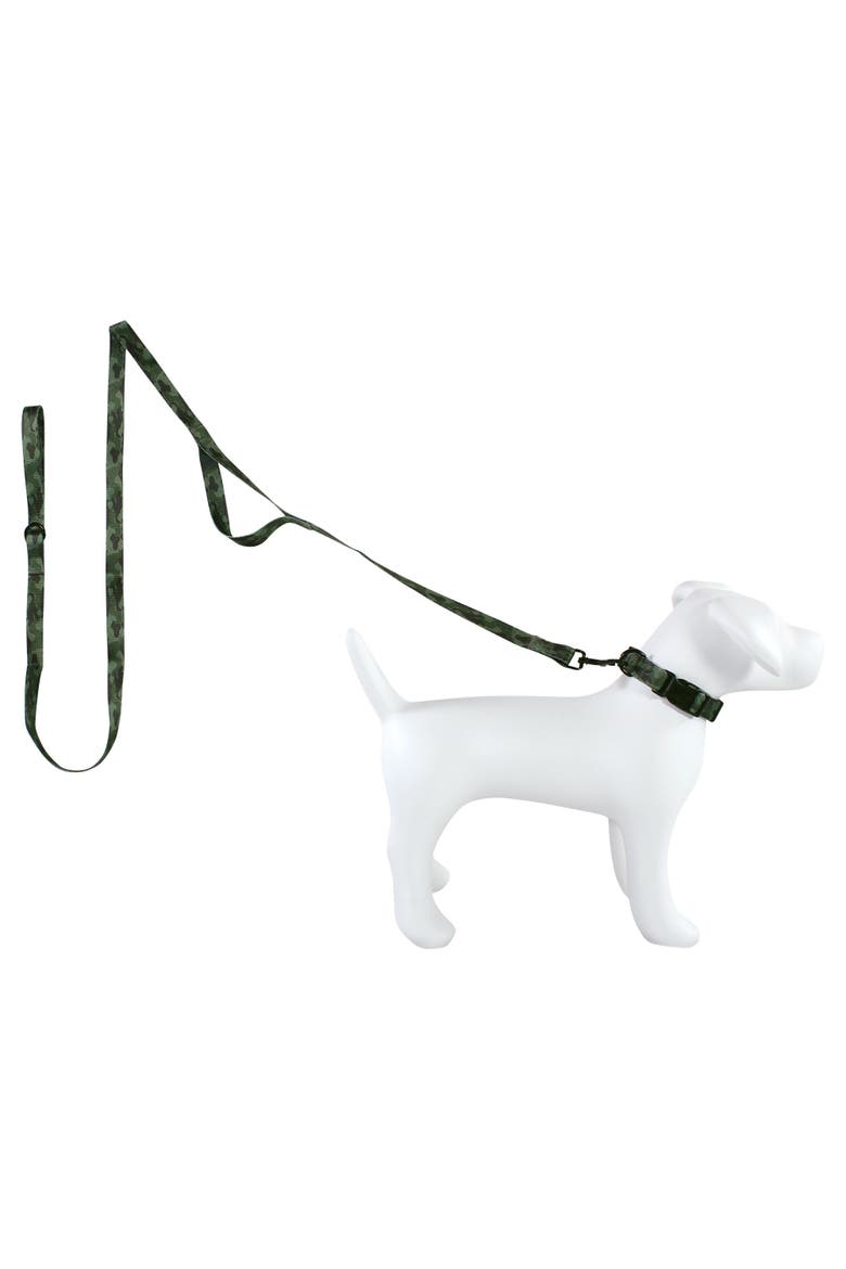 Pet Collar and Leash Set, Alternate, color, Camo