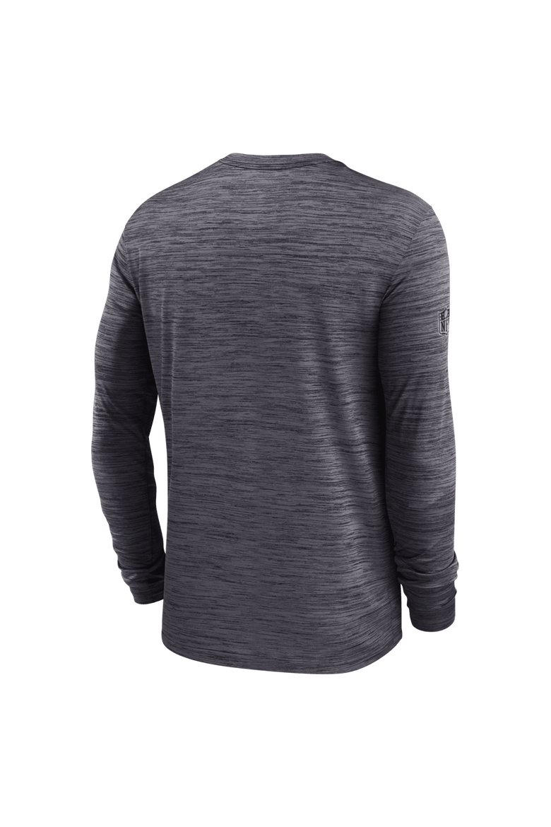 Men's Nike Black Pittsburgh Steelers Sideline Offensive Transition Velocity Dri-FIT Long Sleeve T-Shirt, Alternate, color, Black