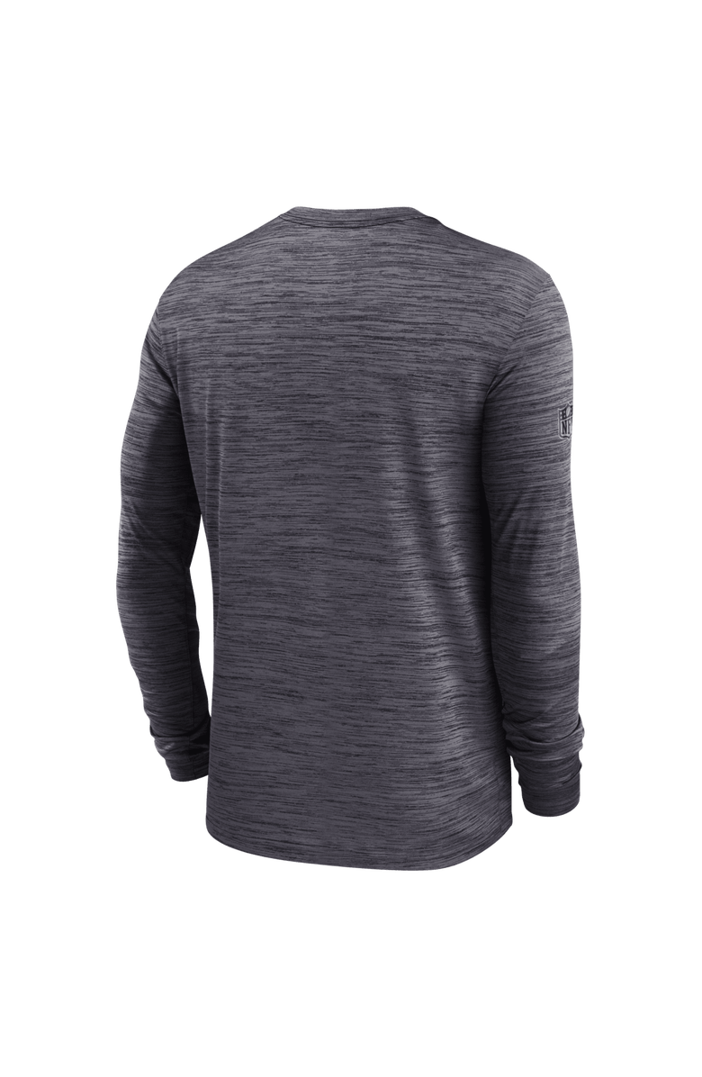 Nike Men's Nike Black Pittsburgh Steelers Sideline Offensive Transition Velocity Dri-FIT Long Sleeve T-Shirt, Alternate, color, Black