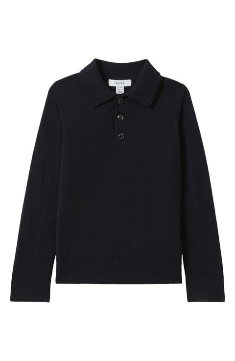 Kids' Trafford Jr. Wool Polo Sweater (Toddler, Little Kid & Big Kid)