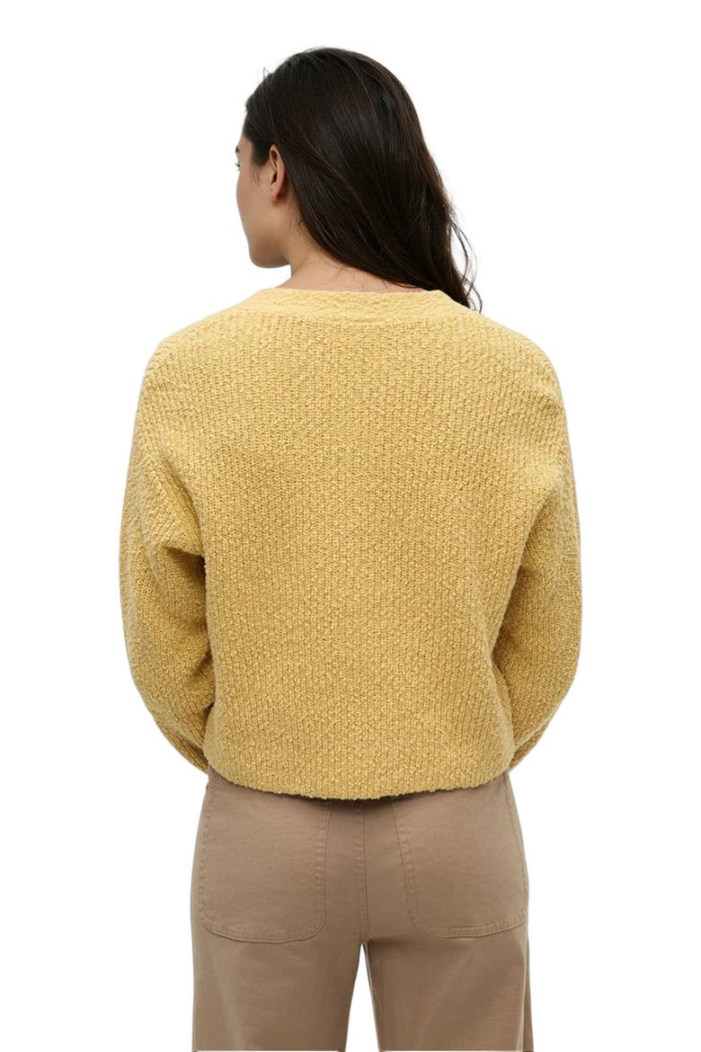 Poplar Cardigan, Alternate, color, Dusk Yellow