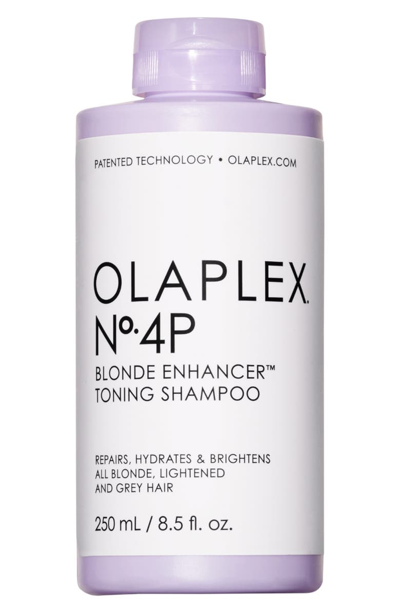Olaplex No. 4P Blonde Enhancing Toning Shampoo, Main, color,