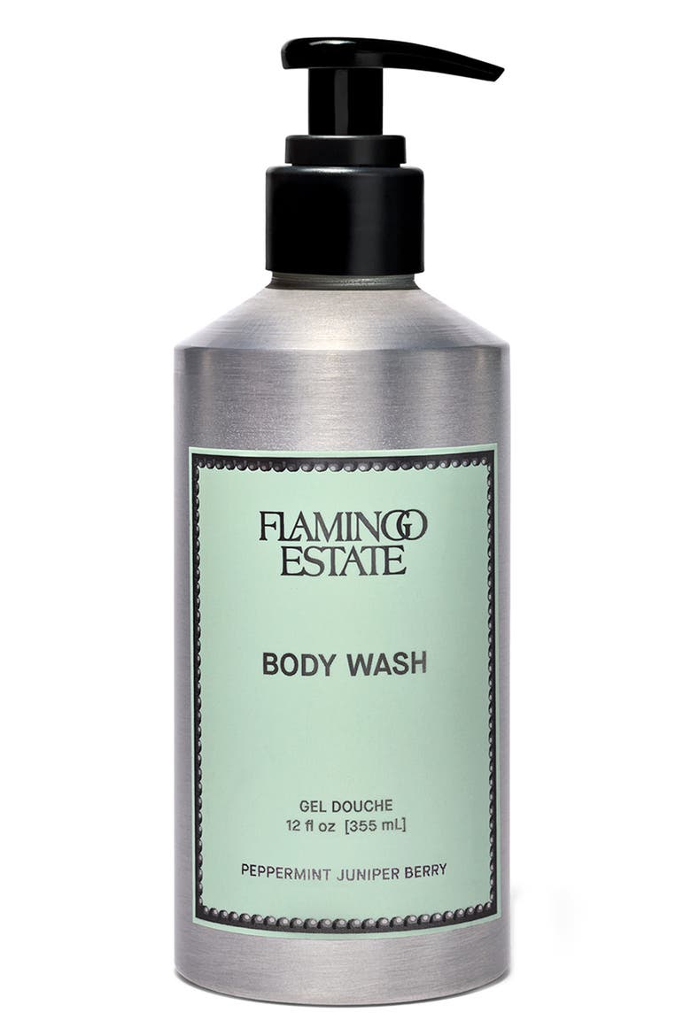 Peppermint & Juniper Berry Body Wash, Main, color, GREEN