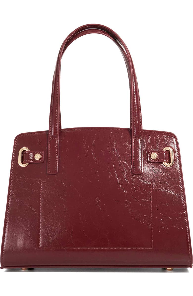 Dune London Dinidefine Tote, Alternate, color, Burgundy