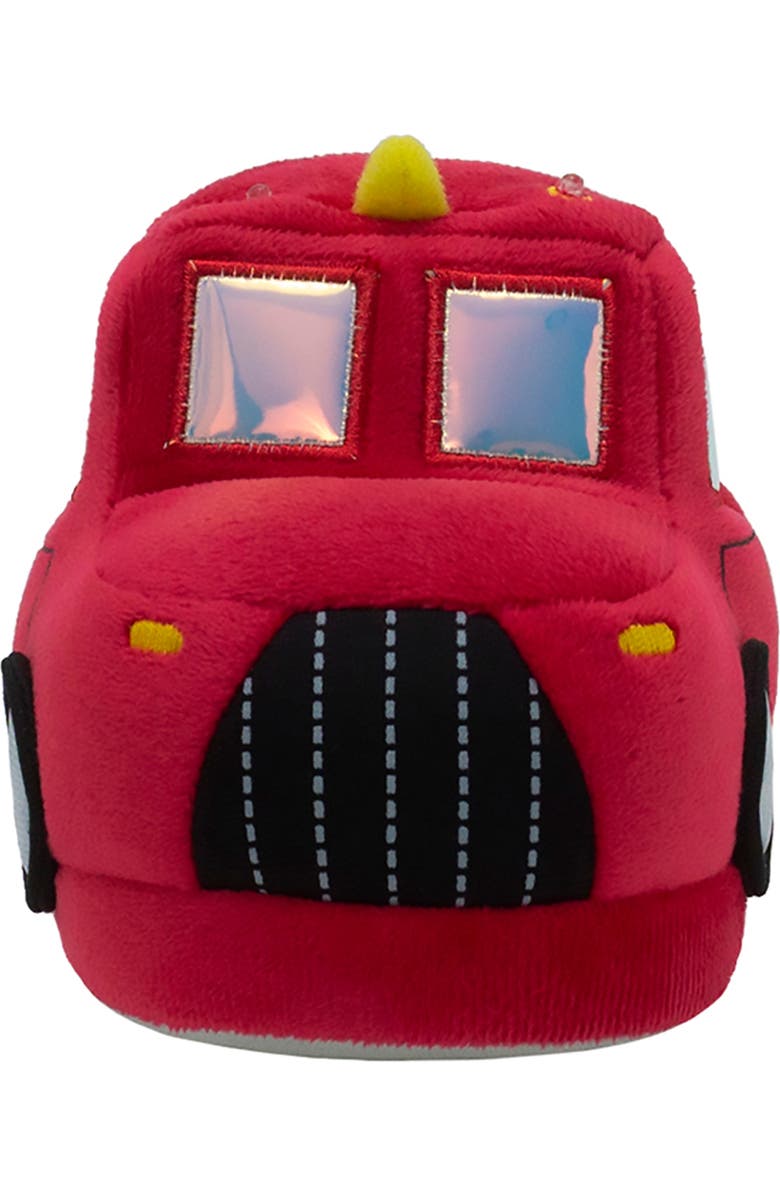 Robeez<sup>®</sup> Kids' Fire Truck Slipper, Alternate, color, Red